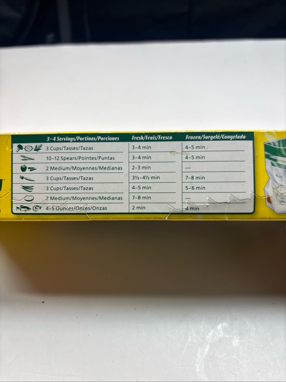 New Box of 10 Glad Simply Cooking Microwave Cooking Steaming Bags Discontinued - Picture 5 of 6